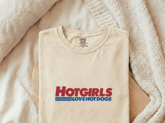 Hot girls love hot dogs