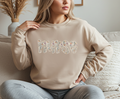 Floral nurse crewneck